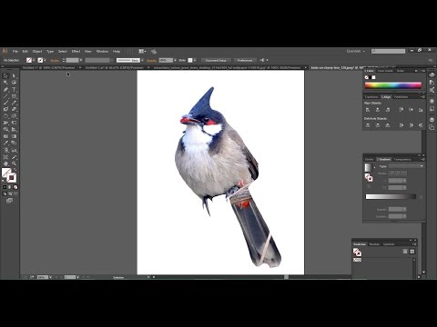 Remove background from an Image using Illustrator