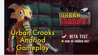 Urban Crooks - Top-Down Shooter Multiplayer Game - Gameplay | Walkthrough - Par 1 (Android - IOS) screenshot 1