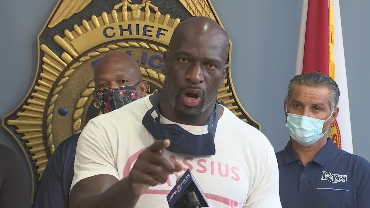 Titus O'Neil gets fired up calling for peace, honest dialogue