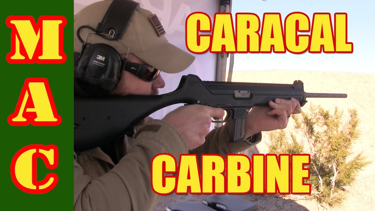 Caracal Carbine - SHOT Show 2013 shooting in dc