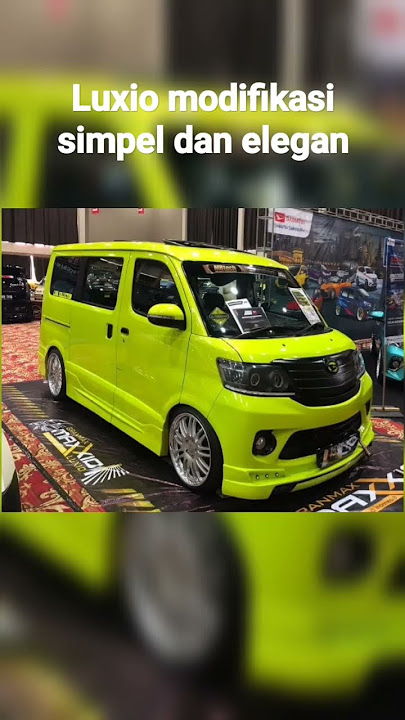 Luxio modifikasi simpel dan elegan