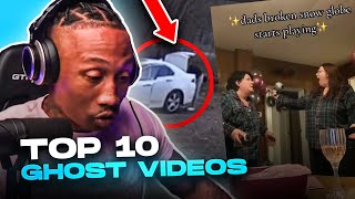 Top 10 SCARIEST GHOST Videos of the MONTH ( Nuke's Top 5 ) [REACTION!!!]