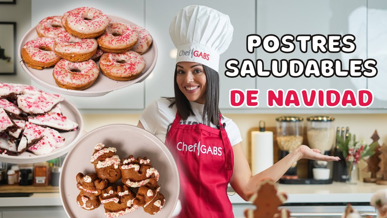 RECETAS SALUDABLES DE NAVIDAD | Postres | Dulces | Bizcochos