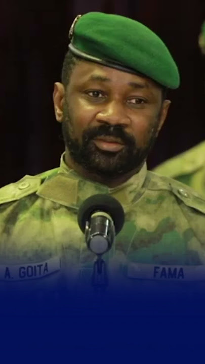 General Assimi Goïta President of Mali