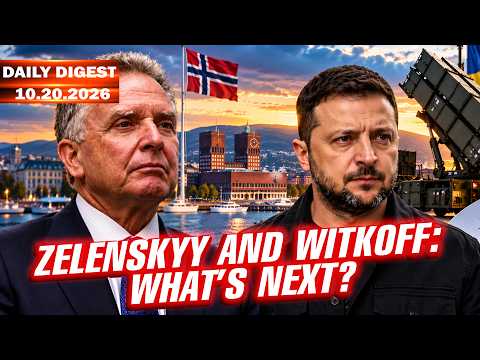 ZELENSKYY AND WITKOFF MEET IN OSLO! Air defense missiles, Starlink, and peace talks