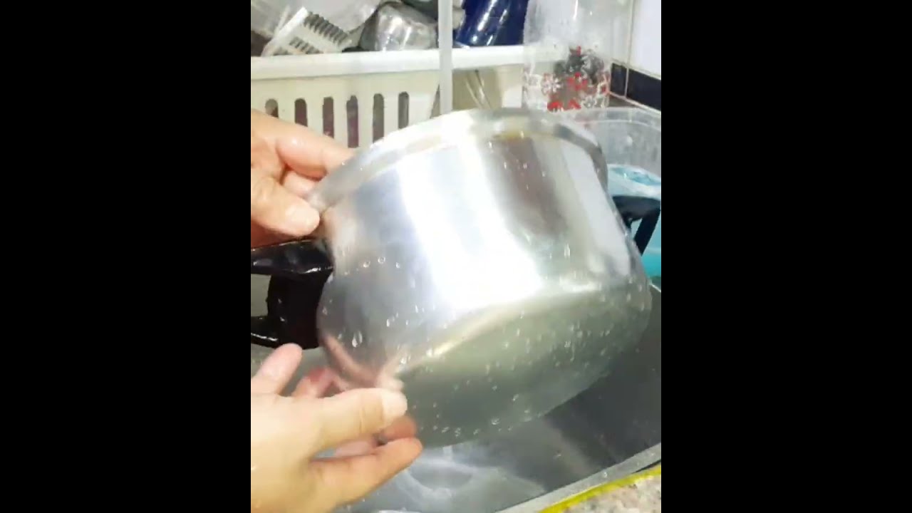 مكون اسرع من البرق فى تلميع الحلل الالومنيوم والاستانلس رجعى الالومنيوم والاستلس والبوتجاز زى الفضه 