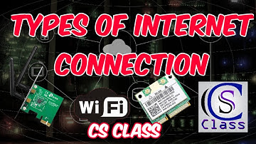 Breaking Down the Types of Internet Connections: Which One is Right for You? #CSClass by #NeerajSir