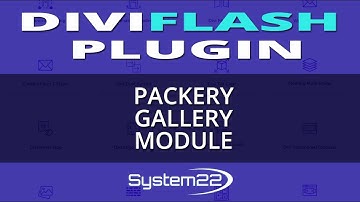 DiviFlash Plugin Packery Gallery Module 👈