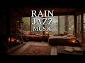 Relaxing Rain Jazz Piano | Cozy Cafe Ambience for Study, Sleep & Focus