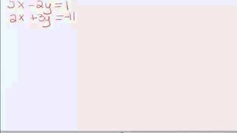 Solving Linear Equations with Elimination.mp4
