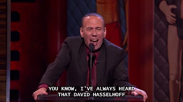 Gilbert Gottfried Holocaust Joke - Roast of David Hasselhoff