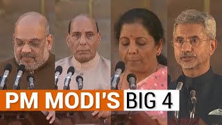 PM Modi’s Big 4 | Amit Shah is home minister, Rajnath Singh gets Defence
