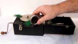 kompact phonograph camera box record player