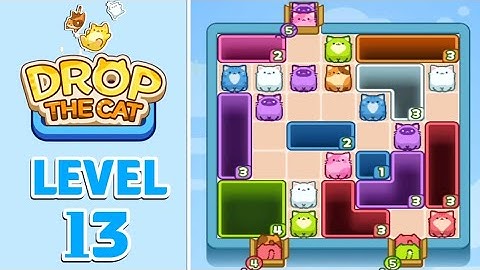 Drop The Cat Level 13 Walkthrough Solution