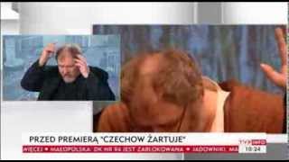 Andrzej Grabowski w nowej roli (TVP Info, 21.12.2013)
