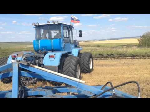 Хтз 150к на Спарке и дискатор 4/ 4