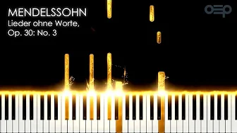 Mendelssohn - Lieder ohne Worte, Op. 30: No. 3
