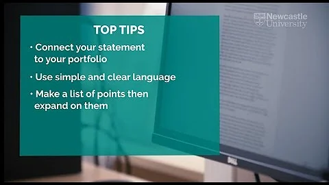 How to Write your Fine Art Personal Statement | Newcastle University