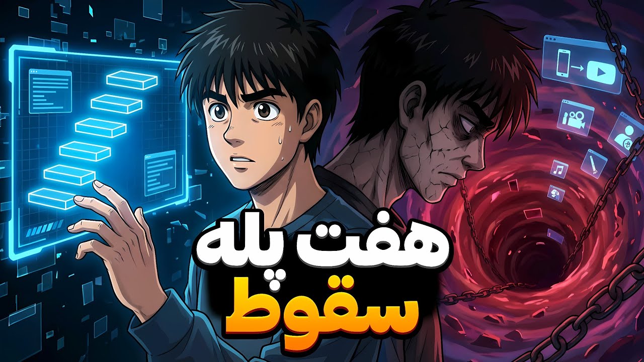 ٧ پله تا اعتیاد به اینترنت و موبایل (اگه آماده نیستی نبین!)