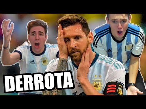 REACCIONES DE UN HINCHA Argentina vs Colombia - Copa América 2019 (Amigos)