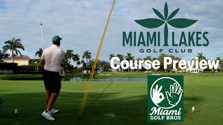 Playing Miami's Newest Golf Course | Miami Lakes Golf Club