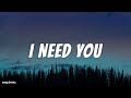 Marc Anthony - I Need You (Lyrics)