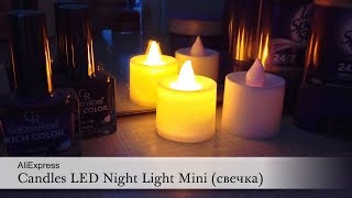 Diy Candles LED Night Light Mini (светодиодная свеча). AliExpress