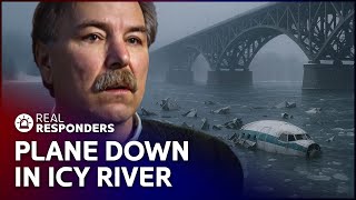 Pengers Survive Icy River After Plane Crashed Into Bridge Real Responders