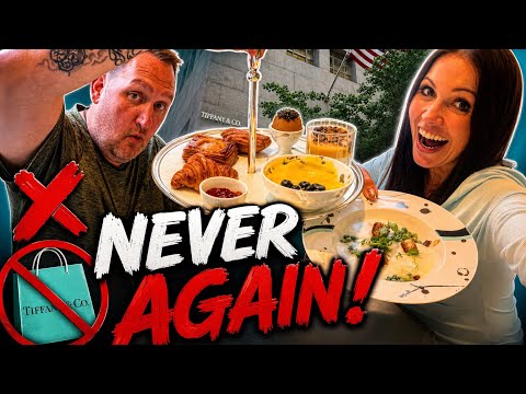 We Had Breakfast at Tiffany’s in New York! | An EXPENSIVE surprise