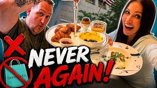 We Had Breakfast at Tiffany’s in New York! | An EXPENSIVE surprise