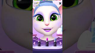 Talking Angela Shorts ফানি মেকআপ ভিডিও #trending #viral #shorts #purple @moons-gaming-channel