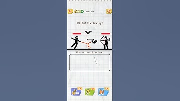 Defeat the enemy!🤺😲😁draw 2 save level 234 #shorts #youtubeshorts #shortvideo #gaming  #games