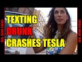 Drunk Woman Crashes Tesla | Bailee Zimmerman DUI Arrest on Police Bodycam