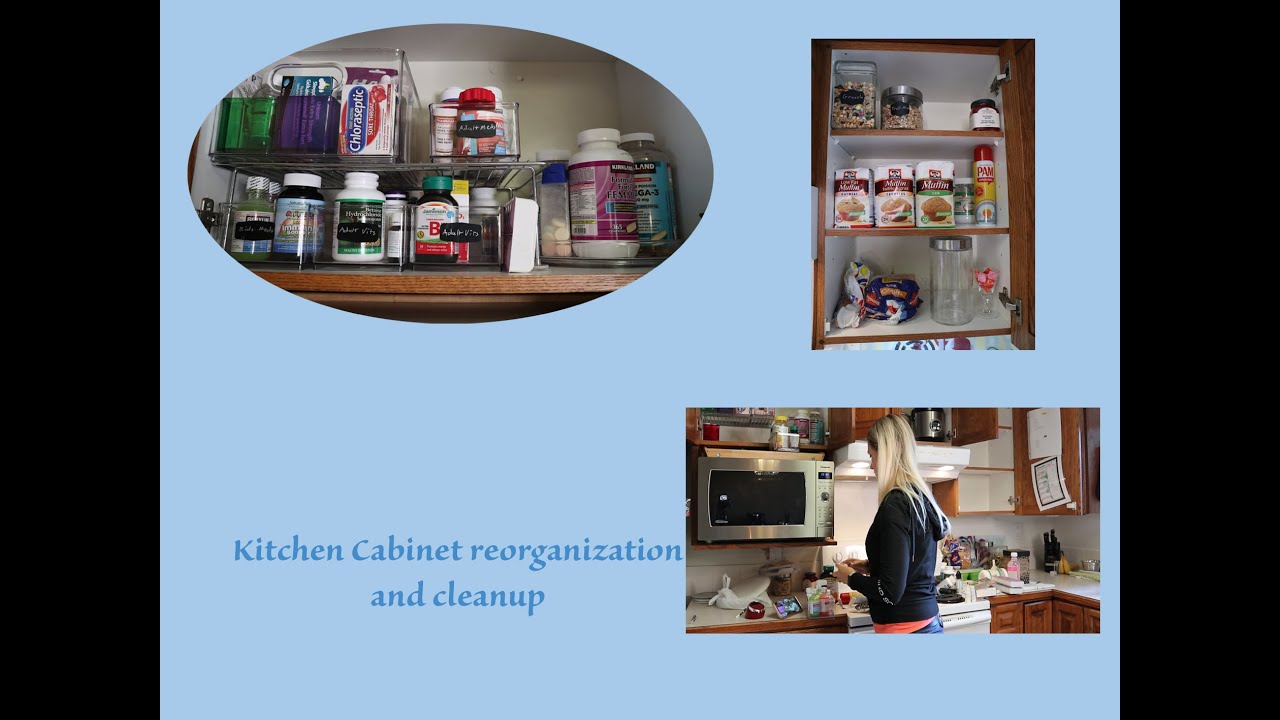 kitchen cupboard Organization - YouTube
