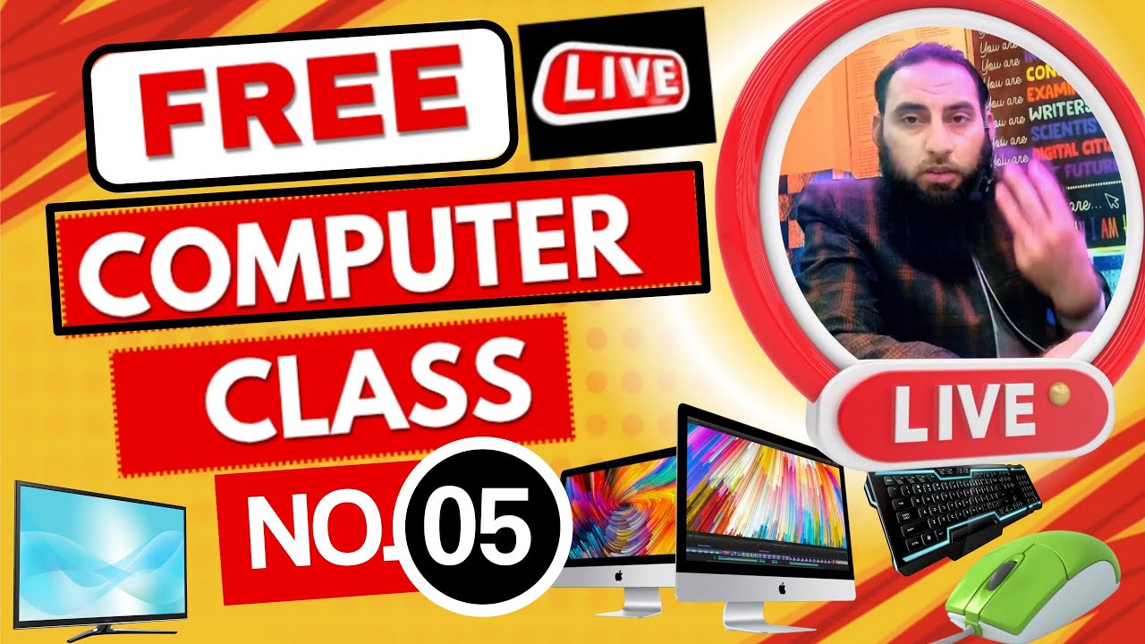 Basic To Advance Computer Class 05 | Free Computer Cours|Free online ...