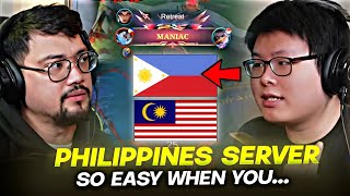DJY the TRUTH about playing in Philippines Server vs MY Server ft. Wolf screenshot 3