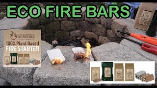 ECO FIRE Starter BARS / Best Way to Start A Fire?