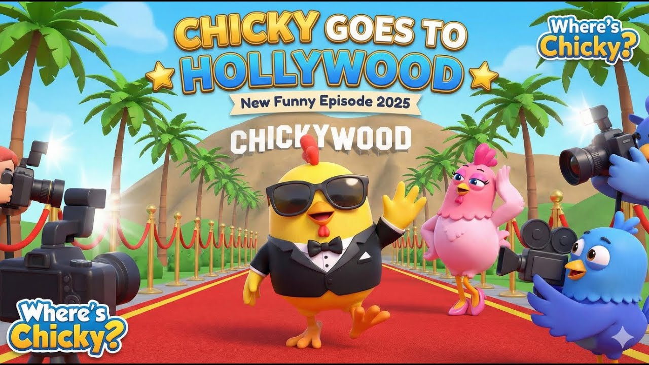 Chicky Goes to Hollywood ⭐️ | Where's Chicky? | New Funny Episode 2025 ...