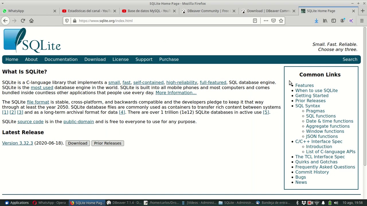 MySQL 0093 SQLite - YouTube