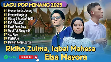 Ridho Zulma, Iqbal Mahesa, Merlin Claudia, Chena FT Tomy - PESONA GADIS MINANG  || LAGU POP MINANG