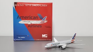 New Mould! NG Model 1:400 American Airlines Boeing 787-8 Dreamliner [N880BJ] Model Review
