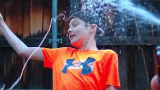Kid gets silly string all over him meme