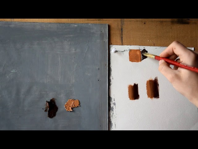 lezioni di pittura come usare i colori ad olio come sfumare 