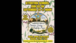 Join Cabot Citrus Farms and the Hernando County Sheriff's Office for the Senior Living & Safety Expo