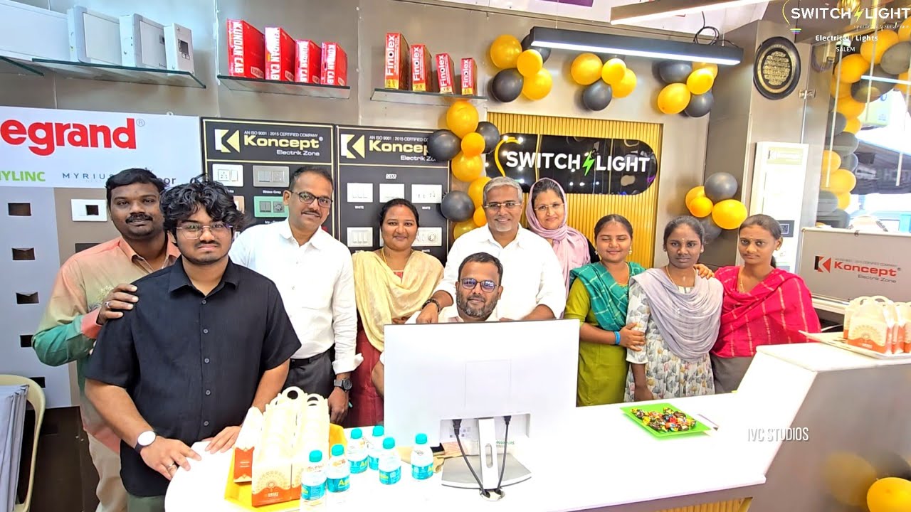 Switch & Lights Opening Ceremony...