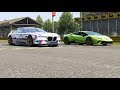 BMW 3.0 CSL Hommage R vs Lamborghini Huracan Performante at Monza Full Course