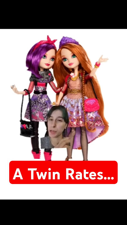 Good Twin Representation? #everafterhigh #poppyohair #writing #characterdesign #ratingtwins