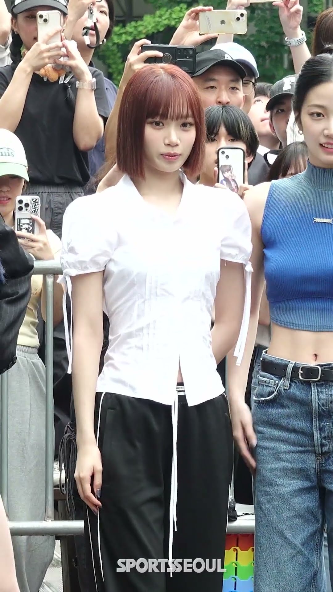 르세라핌 채원, 코어 힘 '빡' #LE_SSERAFIM
