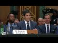 WATCH: Asked about undocumented workers, Warsh says he'll let Senate 'handle immigration policy'