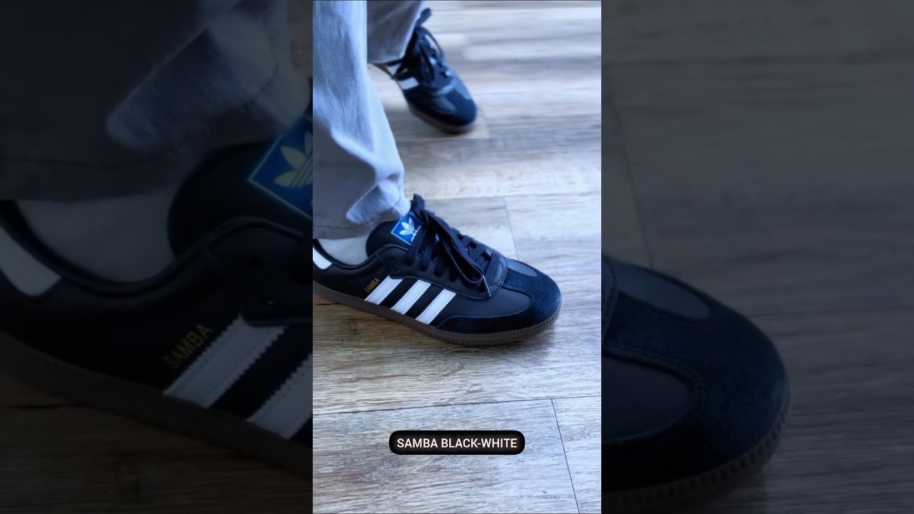 Adidas Samba Og Black White Shoes 